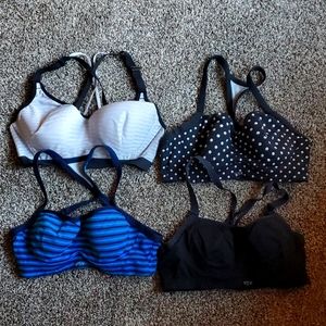 Lot of 4 Victoria Secret sports bras